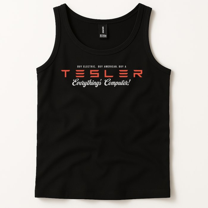 Tesler Everything's Computer Tank Top