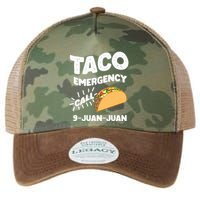 Taco Emergency Call 9 Juan Juan Funny Cinco De Mayo Men Legacy Tie Dye Trucker Hat