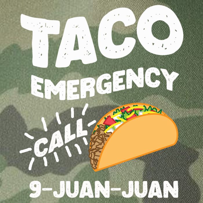 Taco Emergency Call 9 Juan Juan Funny Cinco De Mayo Men Legacy Tie Dye Trucker Hat