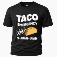 Taco Emergency Call 9 Juan Juan Funny Cinco De Mayo Men Performance Shirt