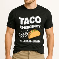 Taco Emergency Call 9 Juan Juan Funny Cinco De Mayo Men Performance Shirt