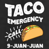Taco Emergency Call 9 Juan Juan Funny Cinco De Mayo Men Beanie