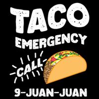Taco Emergency Call 9 Juan Juan Funny Cinco De Mayo Men Flatbill Hat