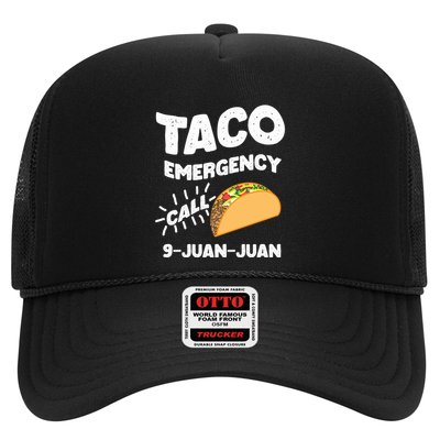 Taco Emergency Call 9 Juan Juan Funny Cinco De Mayo Men Trucker Hat
