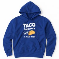 Taco Emergency Call 9 Juan Juan Funny Cinco De Mayo Men Hoodie