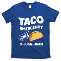 Taco Emergency Call 9 Juan Juan Funny Cinco De Mayo Men T-Shirt