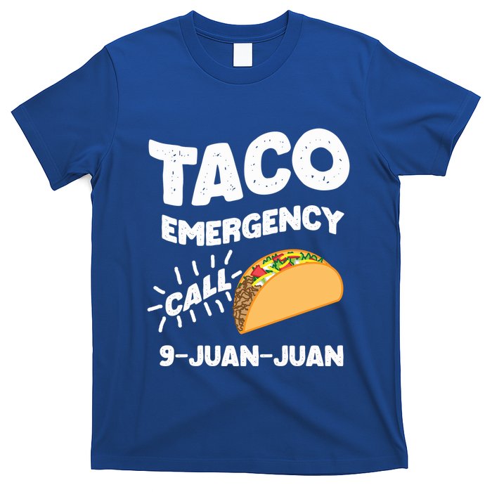 Taco Emergency Call 9 Juan Juan Funny Cinco De Mayo Men T-Shirt