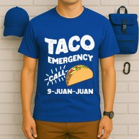 Taco Emergency Call 9 Juan Juan Funny Cinco De Mayo Men T-Shirt