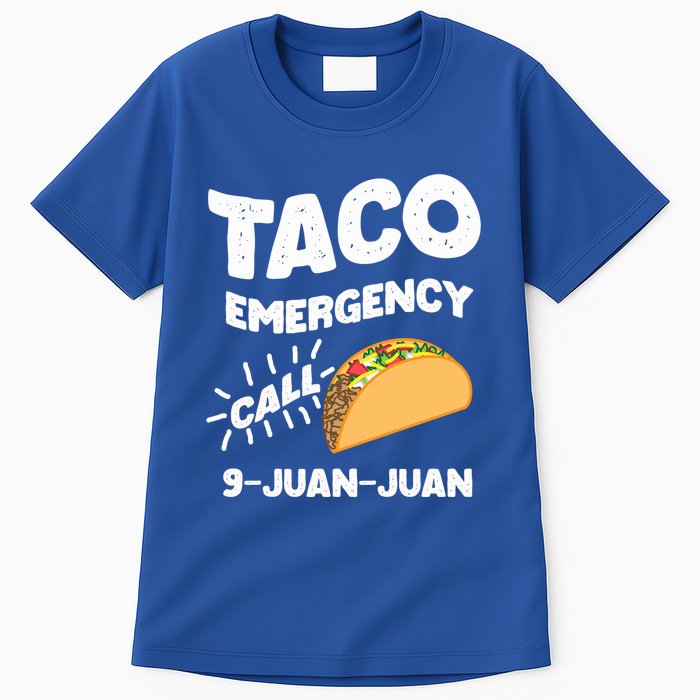 Taco Emergency Call 9 Juan Juan Funny Cinco De Mayo Men Tall T-Shirt