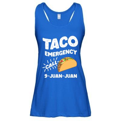 Taco Emergency Call 9 Juan Juan Funny Cinco De Mayo Men Ladies Essential Flowy Tank