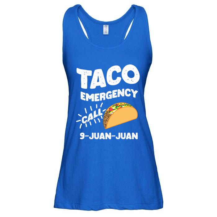 Taco Emergency Call 9 Juan Juan Funny Cinco De Mayo Men Ladies Essential Flowy Tank
