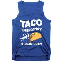 Taco Emergency Call 9 Juan Juan Funny Cinco De Mayo Men Tank Top