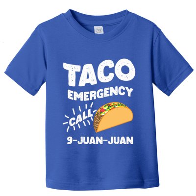 Taco Emergency Call 9 Juan Juan Funny Cinco De Mayo Men Toddler T-Shirt