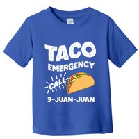 Taco Emergency Call 9 Juan Juan Funny Cinco De Mayo Men Toddler T-Shirt