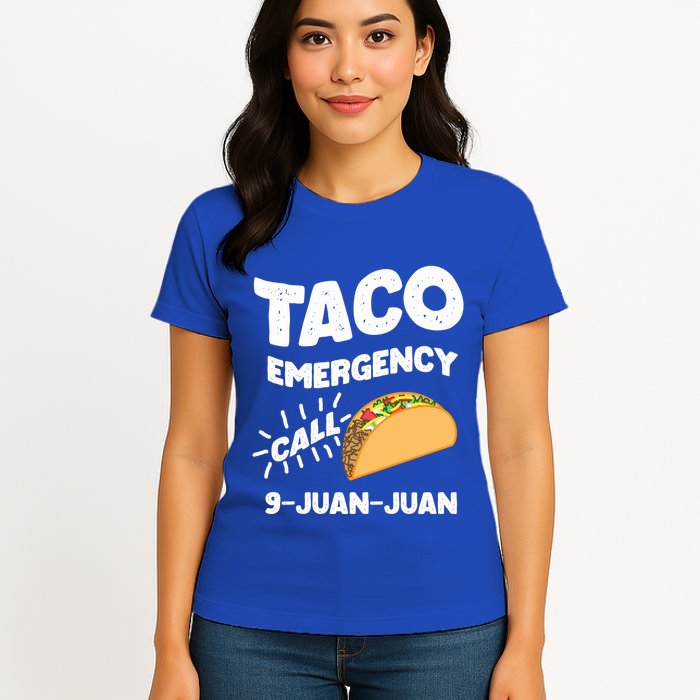 Taco Emergency Call 9 Juan Juan Funny Cinco De Mayo Men Womens T-Shirt