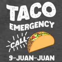 Taco Emergency Call 9 Juan Juan Funny Cinco De Mayo Men Vector Backpack