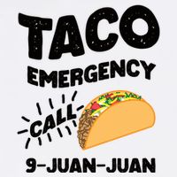 Taco Emergency Call 9 Juan Juan Funny Cinco De Mayo Men Garment-Dyed Sweatshirt