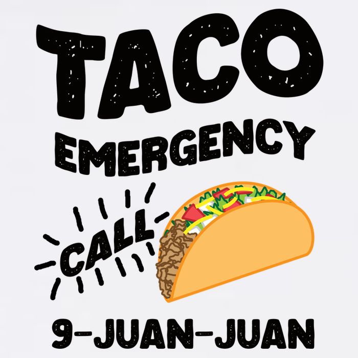 Taco Emergency Call 9 Juan Juan Funny Cinco De Mayo Men Garment-Dyed Sweatshirt