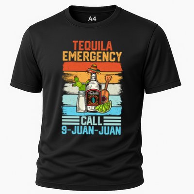 Tequila Emergency Call 9 Juan Juan Cinco De Mayo Ing Gift Performance Shirt