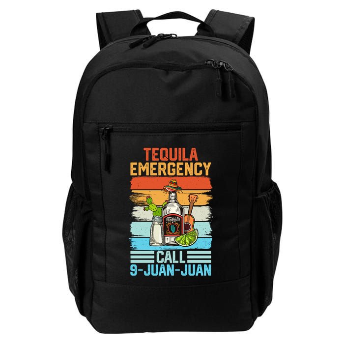 Tequila Emergency Call 9 Juan Juan Cinco De Mayo Ing Gift Backpack