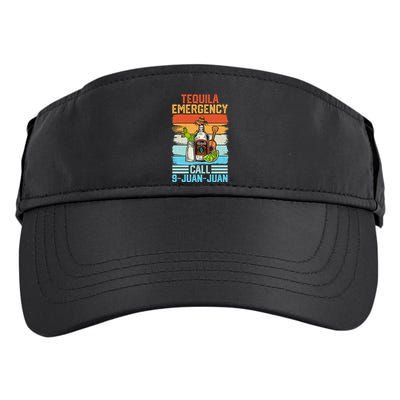 Tequila Emergency Call 9 Juan Juan Cinco De Mayo Ing Gift Adult Drive Performance Visor