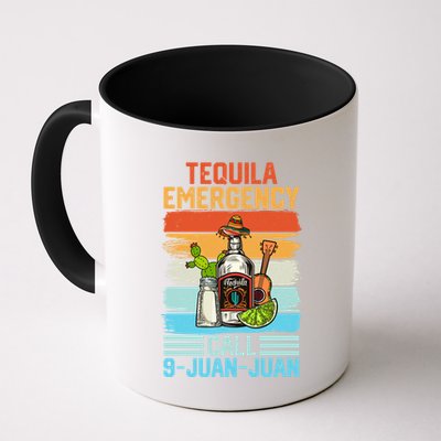 Tequila Emergency Call 9 Juan Juan Cinco De Mayo Ing Gift Mug
