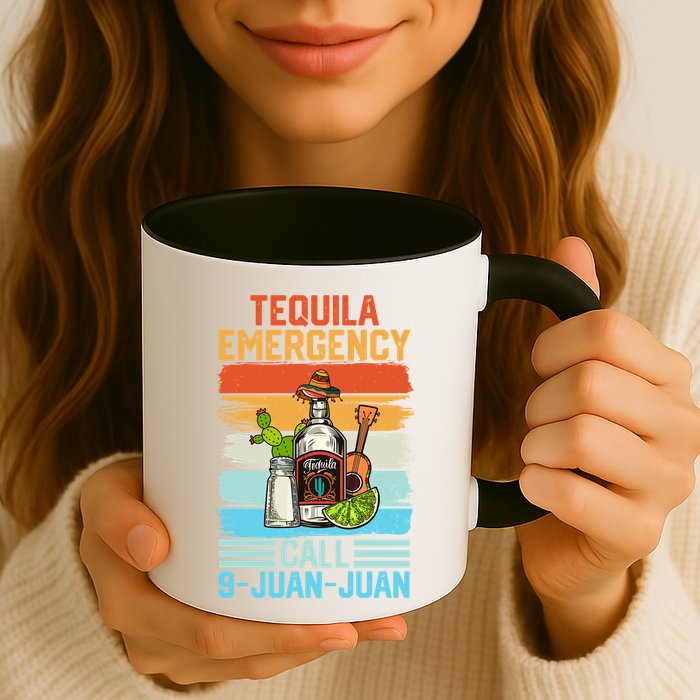 Tequila Emergency Call 9 Juan Juan Cinco De Mayo Ing Gift Mug