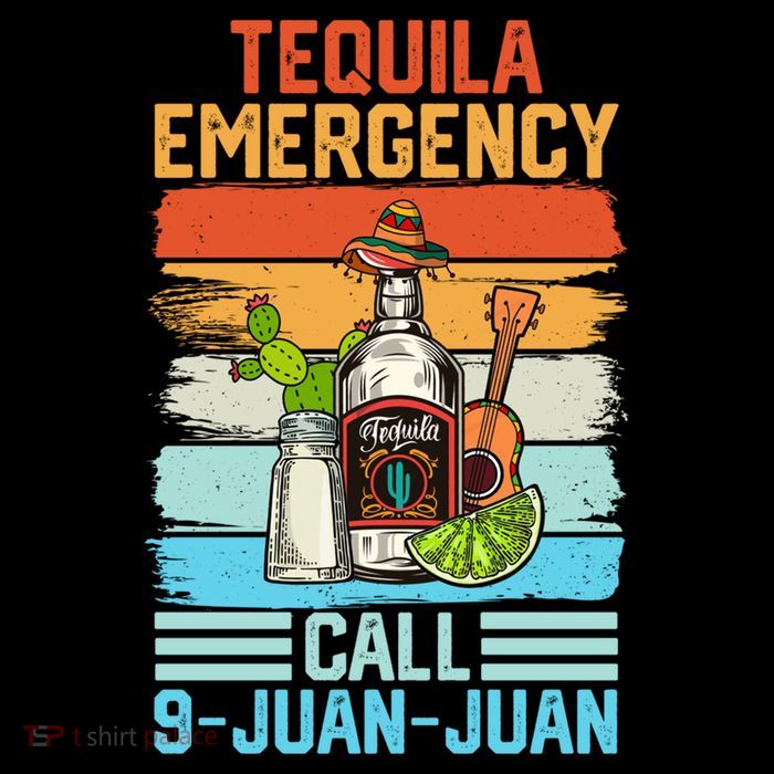 Tequila Emergency Call 9 Juan Juan Cinco De Mayo Ing Gift Youth Performance Sprint T-Shirt