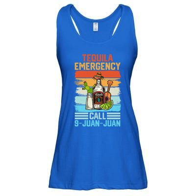 Tequila Emergency Call 9 Juan Juan Cinco De Mayo Ing Gift Ladies Essential Flowy Tank