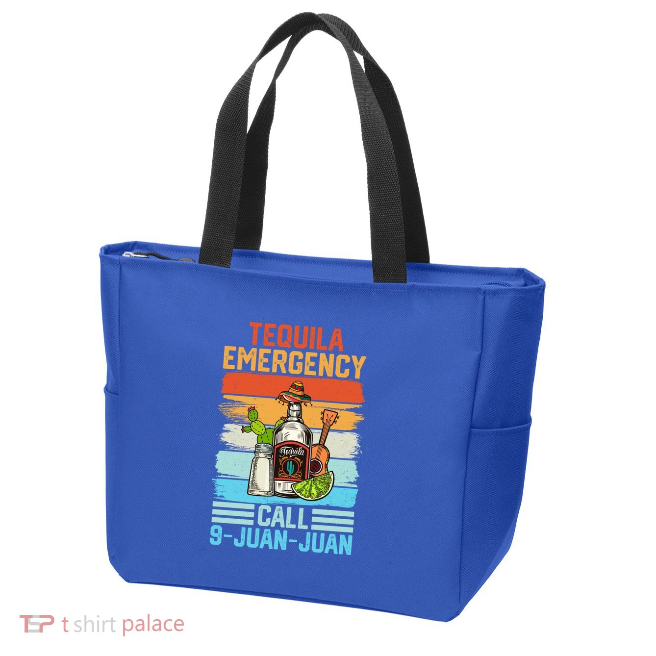 Tequila Emergency Call 9 Juan Juan Cinco De Mayo Ing Gift Zip Tote Bag