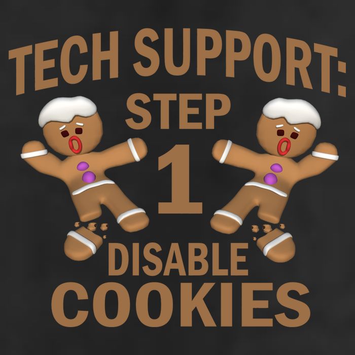 Tech Support Step One Disable Cookies Adult Drive Performance Visor