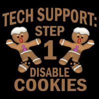 Tech Support Step One Disable Cookies Ladies Essential Flowy Tank