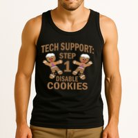 Tech Support Step One Disable Cookies Tank Top