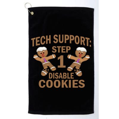 Tech Support Step One Disable Cookies Golf Towel
