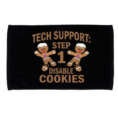 Tech Support Step One Disable Cookies Microfiber Hand Towel