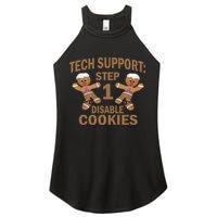 Tech Support Step One Disable Cookies Women's Perfect Tri Rocker Tank