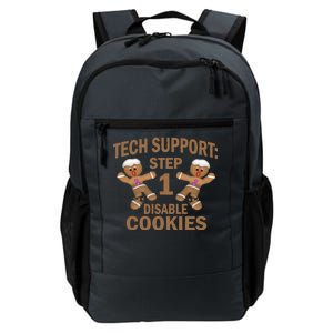 Tech Support Step One Disable Cookies Daily Commute Backpack