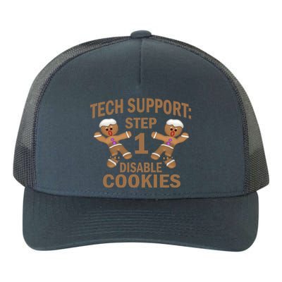 Tech Support Step One Disable Cookies Yupoong Adult 5-Panel Trucker Hat