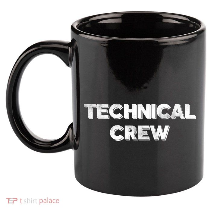 Technical Crew 11oz C Handle Ceramic Mug
