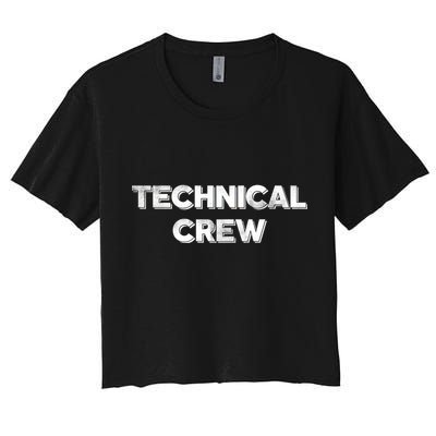Technical Crew Crop Top