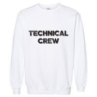Technical Crew Garment-Dyed Sweatshirt