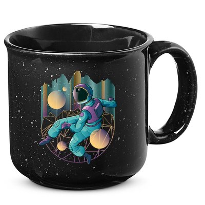 Techno Astronaut 15oz Campfire Ceramic Mug