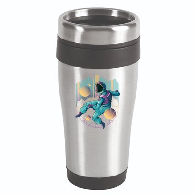 Techno Astronaut 16oz Travel Tumbler