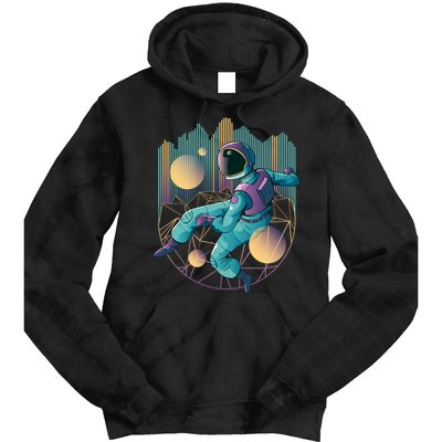 Techno Astronaut Tie Dye Hoodie