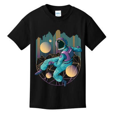 Techno Astronaut Kids T-Shirt