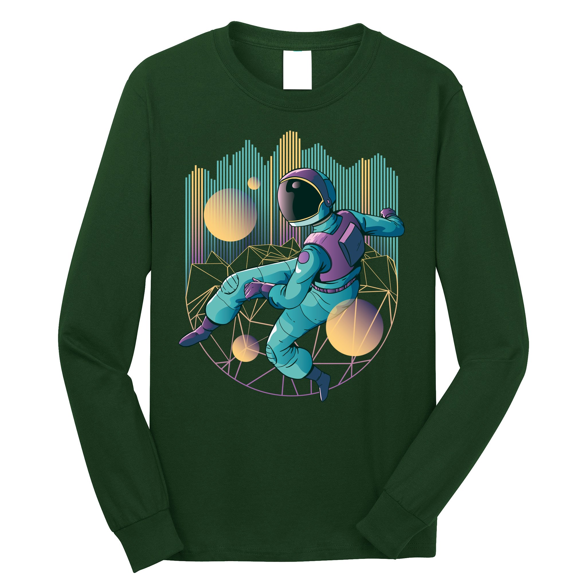 Techno Astronaut Long Sleeve Shirt