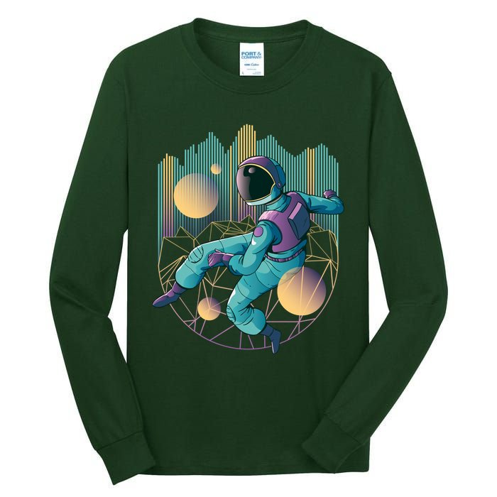 Techno Astronaut Tall Long Sleeve T-Shirt