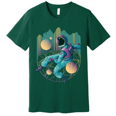Techno Astronaut Premium T-Shirt