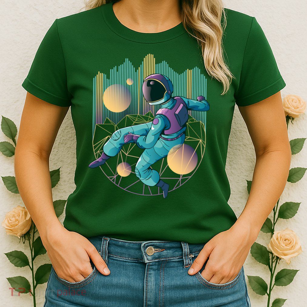 Techno Astronaut Womens T-Shirt