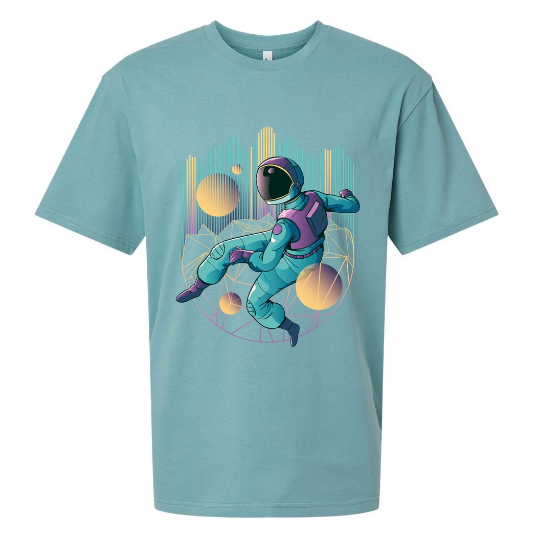 Techno Astronaut Sueded Cloud Jersey T-Shirt